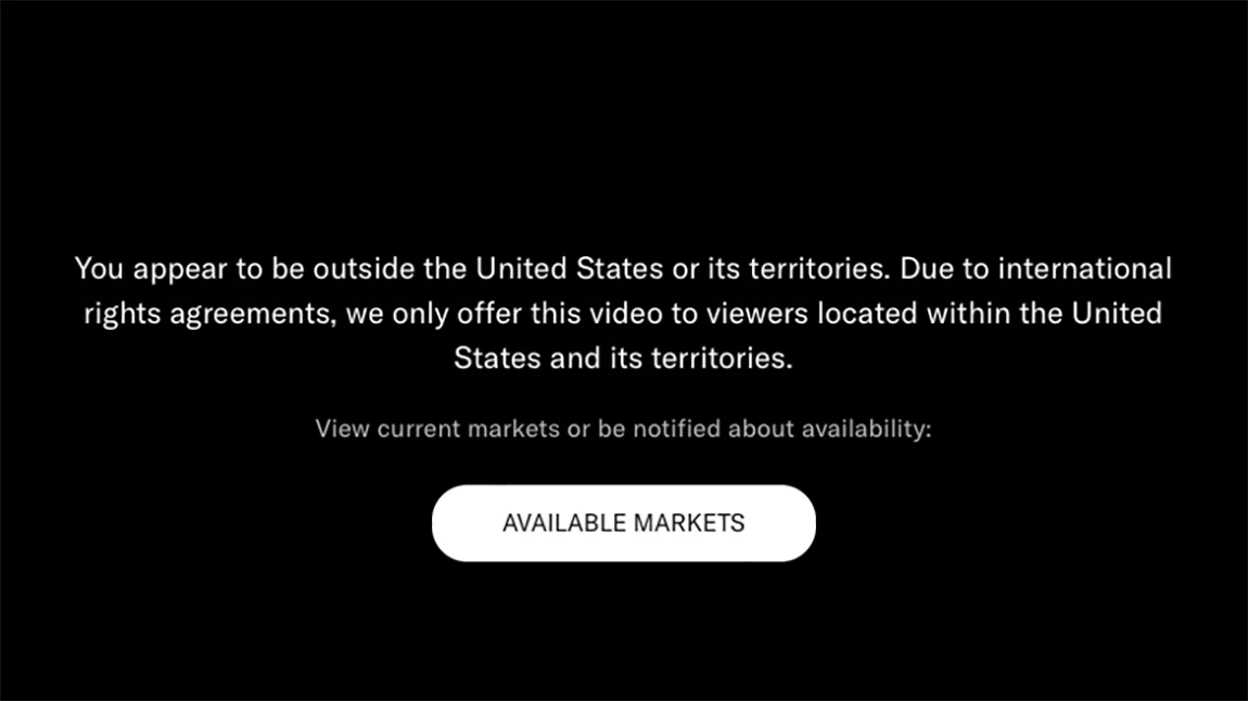 På grund af internationale rettighedsaftaler tilbyder vi kun denne video inden for USA.