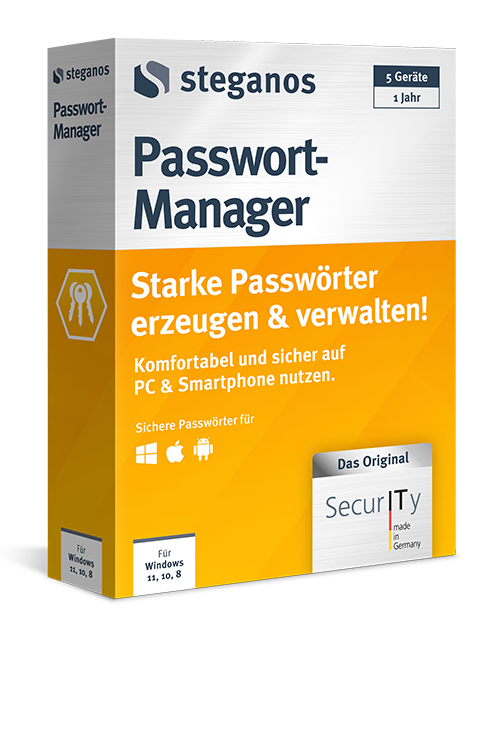 Steganos Passwort-Manager Box