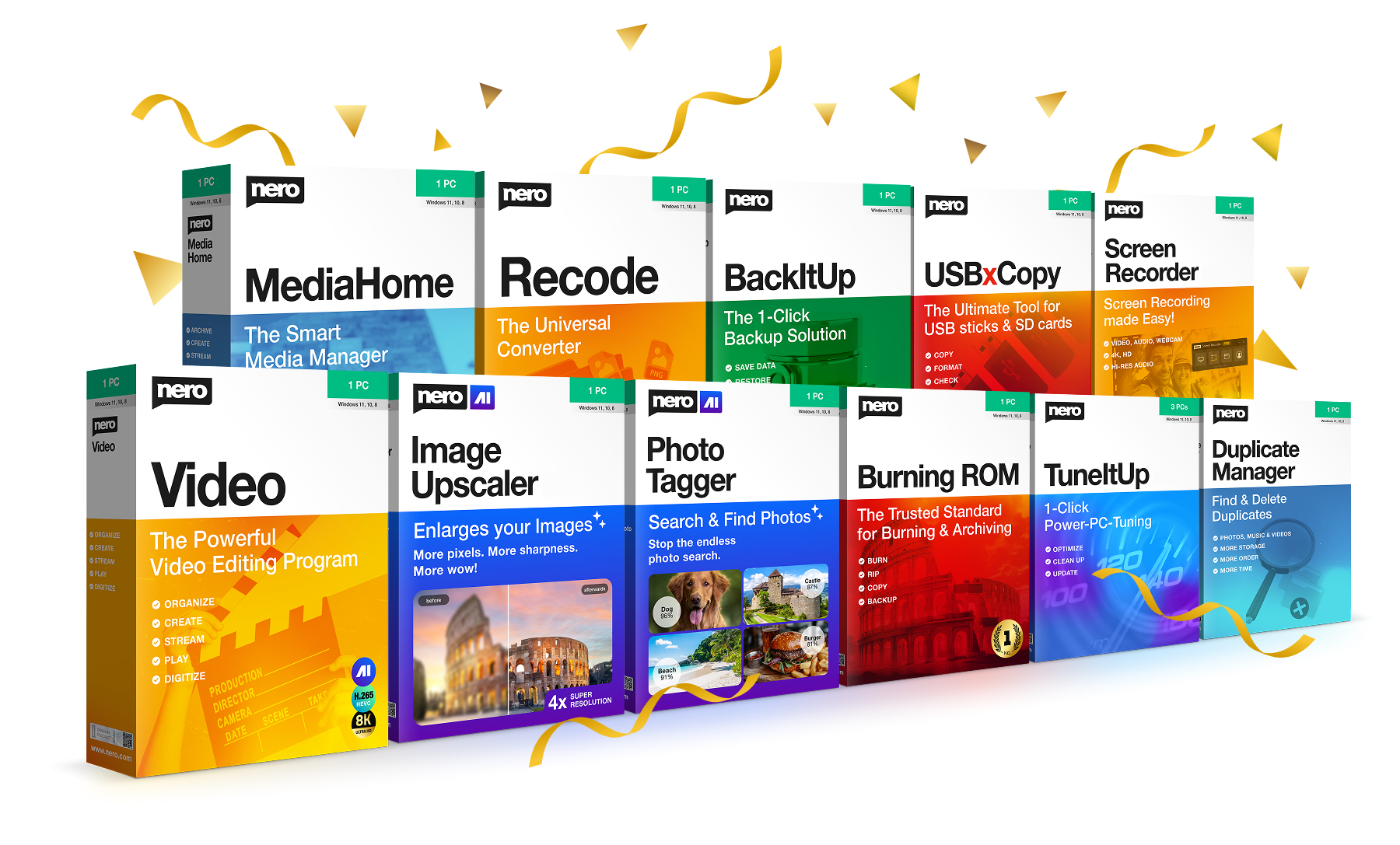 Nero Platinum Suite – included programs