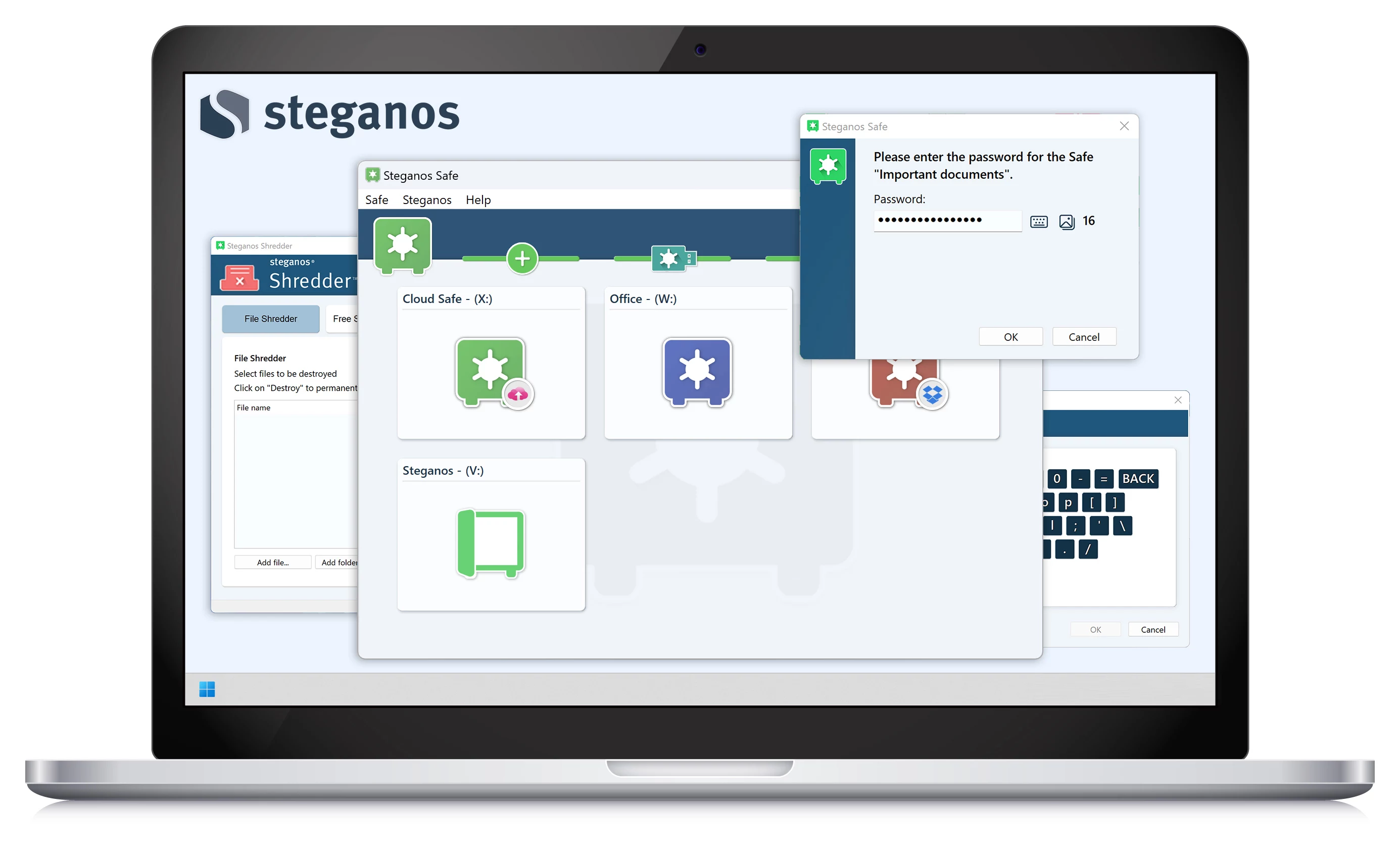 Steganos Data Safe: encryption made easy